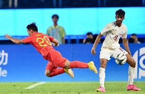 Hangzhou 2022 Asian Games Men's Football China VS Qatar