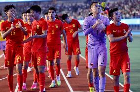 Hangzhou 2022 Asian Games Men's Football China VS Qatar