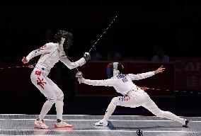 (SP)CHINA-HANGZHOU-ASIAN GAMES-FENCING(CN)