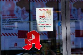 Pharmacies Go On Strike In Cologne