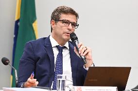 President Of The Central Bank Of Brazil, Roberto Campos Neto In The Chamber Of Deputies.