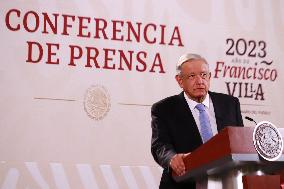 Mexican President, Lopez Obrador News Conference