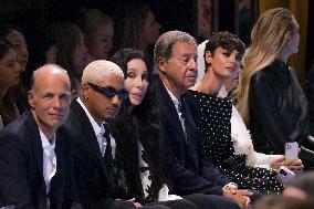 PFW - Cher Sits Front Row At Balmain