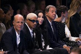 PFW - Cher Sits Front Row At Balmain