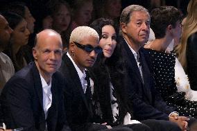 PFW - Cher Sits Front Row At Balmain