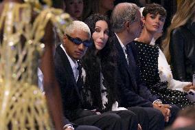 PFW - Cher Sits Front Row At Balmain