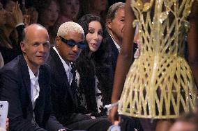 PFW - Cher Sits Front Row At Balmain