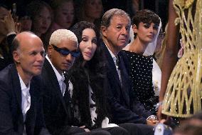 PFW - Cher Sits Front Row At Balmain