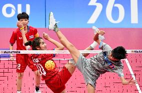 (SP)CHINA-JINHUA-ASIAN GAMES-SEPAKTAKRAW (CN)