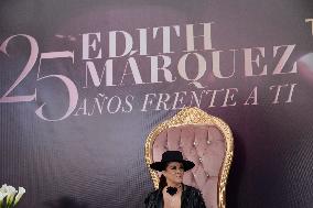 Edith Marquez ’25 Años Frente A Ti’ Press Conference