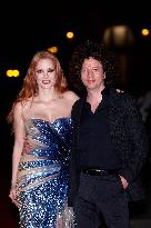 Jessica Chastain At The Red Carpet To Premier   “Memory” During The 71st San Sebastian International Film Festival