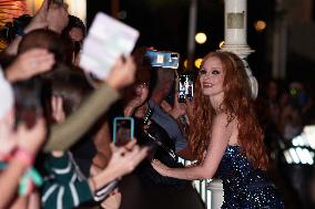 Jessica Chastain At The Red Carpet To Premier   “Memory” During The 71st San Sebastian International Film Festival