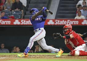 Baseball: Rangers vs. Angels