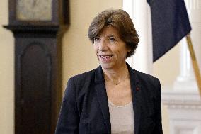 French Foreign and European Affairs Minister visits Finland
