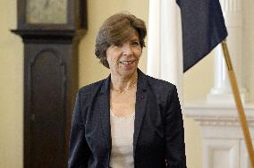 French Foreign and European Affairs Minister visits Finland