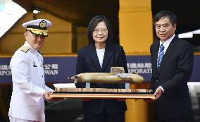 Taiwan's first indigenous submarine