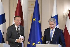 Latvian President visits Finland