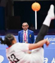 (SP)CHINA-JINHUA-ASIAN GAMES-SEPAKTAKRAW (CN)