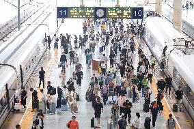 National Day Holiday Traffic Peak in China