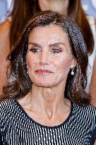 Queen Letizia At The Congress About Sexual Exploitation - Malaga