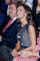 Queen Letizia At The Congress About Sexual Exploitation - Malaga