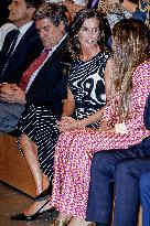 Queen Letizia At The Congress About Sexual Exploitation - Malaga