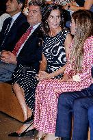 Queen Letizia At The Congress About Sexual Exploitation - Malaga
