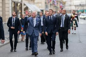 King Charles Visit To France