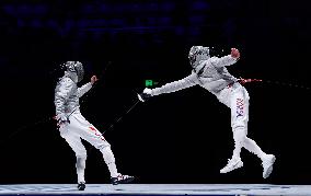 (SP)CHINA-HANGZHOU-ASIAN GAMES-FENCING(CN)