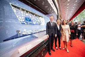 90th Anniversary Of Air France At The Galeries Lafayette - Paris