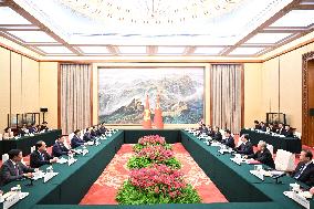CHINA-BEIJING-WANG HUNING-VIETNAM-MEETING (CN)