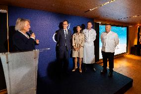 90th Anniversary Of Air France At The Galeries Lafayette - Paris