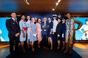 90th Anniversary Of Air France At The Galeries Lafayette - Paris