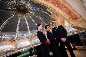 90th Anniversary Of Air France At The Galeries Lafayette - Paris