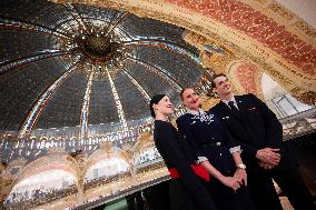 90th Anniversary Of Air France At The Galeries Lafayette - Paris