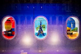 90th Anniversary Of Air France At The Galeries Lafayette - Paris