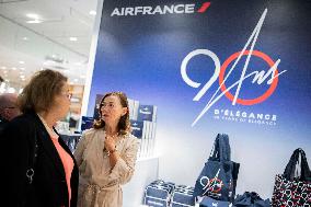 90th Anniversary Of Air France At The Galeries Lafayette - Paris
