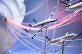 90th Anniversary Of Air France At The Galeries Lafayette - Paris