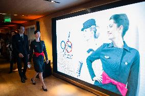 90th Anniversary Of Air France At The Galeries Lafayette - Paris