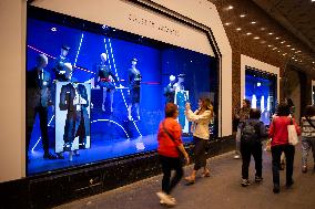 90th Anniversary Of Air France At The Galeries Lafayette - Paris