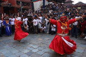 Indra Jatra Festival In Nepal.
