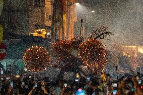 Hong Kong Fire Dragon Dance