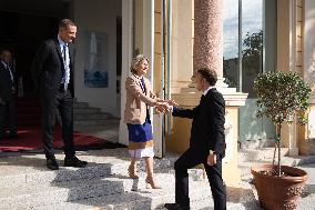 President Macron Visits Corsica