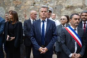 President Macron Visits Corsica