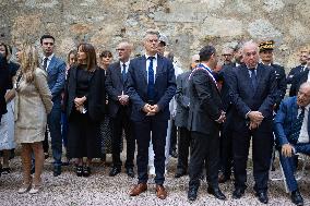 President Macron Visits Corsica