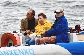 King Juan Carlos During The Day At Sea - Sanxenxo