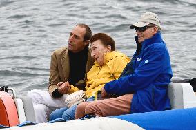 King Juan Carlos During The Day At Sea - Sanxenxo