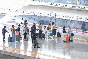 National Day Holiday Traffic Peak in China