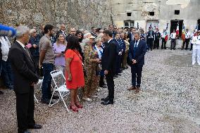 President Macron Visits Corsica