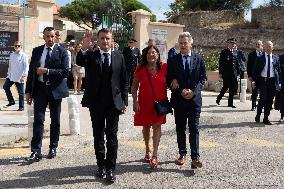 President Macron Visits Corsica